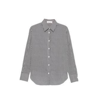 Frankie Shop Peri Striped Button-down Shirt
