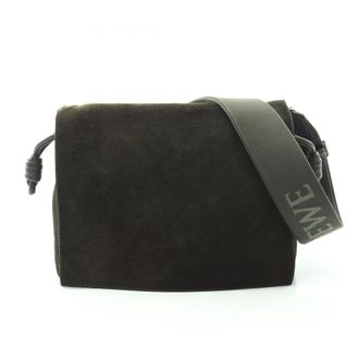 Loewe Khaki Suede Leather Shoulder Bag (Pre-Owned)