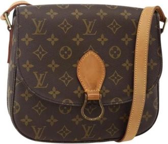 Louis Vuitton Pre-owned Vintage Schoudertas - Dames - Vintage Schoudertas - Bruin - ONE Size - Leer - Vintage
