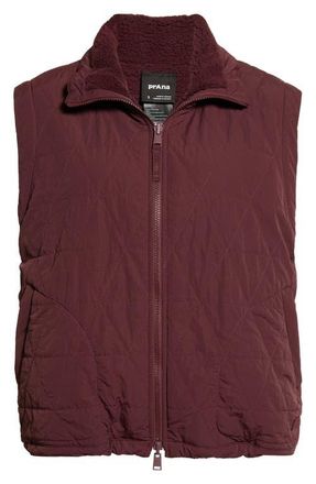 Prana Encinitas Reversible Vest in Cacao at Nordstrom, Size X-Large