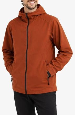 Hawke & Co Seam Sealed 2.0 Waterproof Hooded Jacket in Maple Syrup at Nordstrom Rack, Size X-Large
