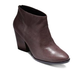 Cole Haan Womens Dey Boot In Chestnut Leather