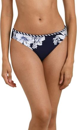 La Blanca Mariner Hipster Bikini Bottoms in Indigo at Nordstrom, Size 10