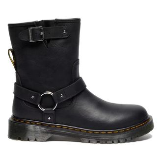 Dr. Martens Schoenen, Dames, Zwart, 37 EU, Zwarte Wyoming Stijlvolle Genaya Y Laarzen