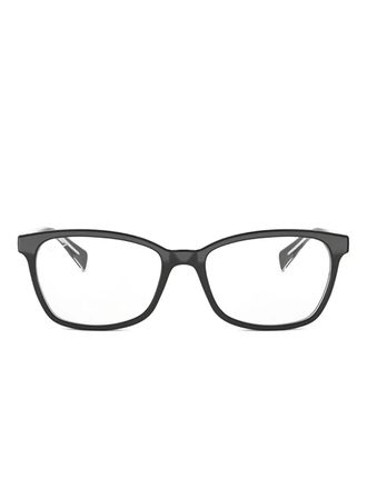 Ray-Ban rectangle-frame glasses - Black