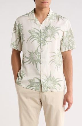 Rag & Bone Alan Floral Camp Shirt in Whtmult at Nordstrom Rack, Size Xx-Large