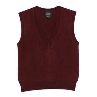 A.P.C. Mujer, Jerseys, Rojo, Talla: L