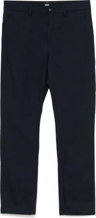 BOSS Pantaloni dritti in misto cotone anni 2000 - Blu