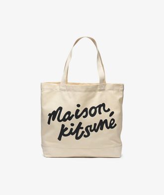 Maison Kitsun&eacute; Maison Kitsune Handwriting Tote