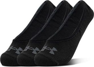 Under Armour Essential Lolo Liner Socks (3 Pack) Black 1361148-001