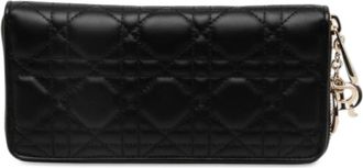Dior Pre-owned Dior Lambskin Cannage Lady Voyageur Wallet Ladies M8ECKDMSPKQZE4PE