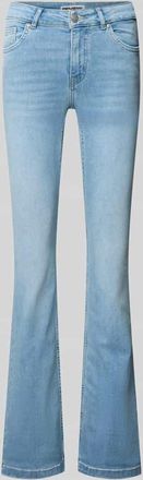 Review Flared Jeans mit 5-Pocket-Design in Hellblau, Größe 24