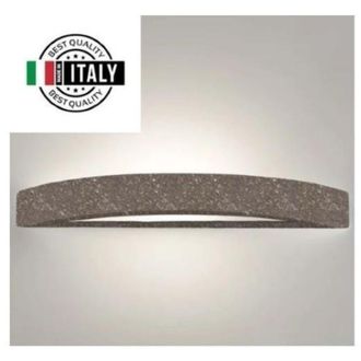 Belfiore Applique Da Parete Finitura Pietra Marrone 1xe27 Erida Belfiore