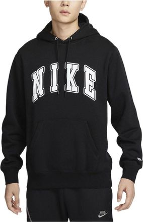 Nike Club Hoodie Black White FZ0872-010