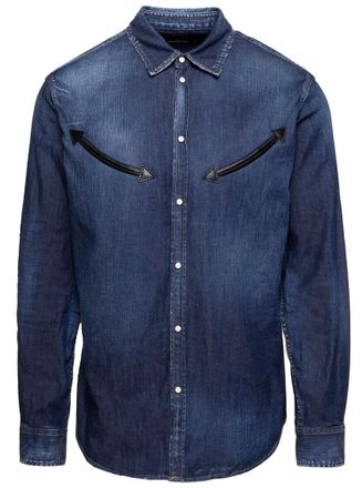 Dsquared2 Denim Long-sleeved Shirt