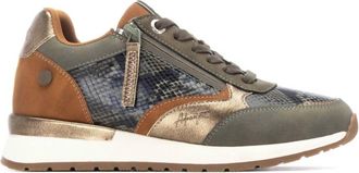 Xti Womens Refresh 173177 Sneakers In Kakhi