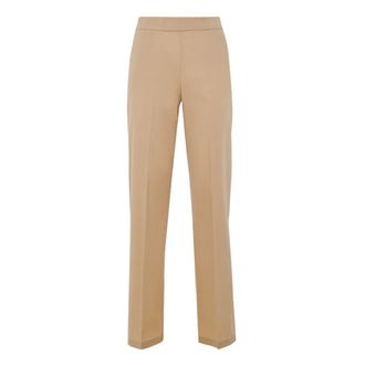 Manila Grace Dames, Broeken, Beige, Maat: XS