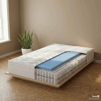 f.a.n. Frankenstolz home24 7-Zonen-Thermo-Gel-Matratze Plus 1000 T+