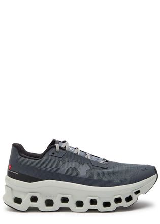 On Cloudmonster Void Panelled Mesh-knit Sneakers - Grey - 10 (IT41 / UK8)