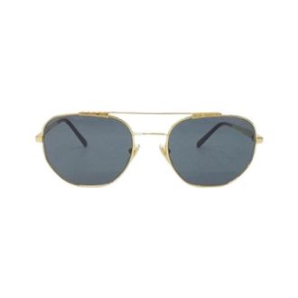 Louis Vuitton Pre-owned LV Illusion Metal Zonnebrillen - Dames - Pre-owned - Blauw - Maat: ONE Size