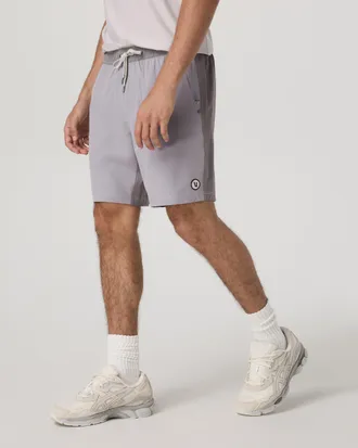 Vuori Clothing Kore Shorts Unlined 7 | Cinder Color Block | XS, Size Extra Small