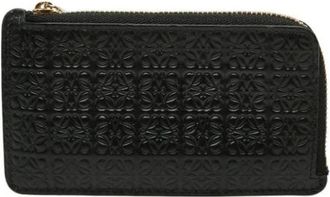 Loewe Pre-owned Wallets, female, Black, Size: ONE SIZE Pre-owned Card Case
