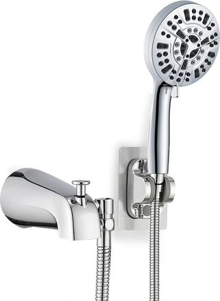 OEM Grifo De Ba&ntilde;era Fabricado &Iacute;ntegramente En Metal Cromado, Con 9 Tipos De Chorro Diferentes