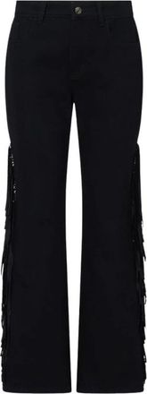 Liu Jo Straight Jeans - Dames - Regular Fit Jeans - Zwart - L - Jeans