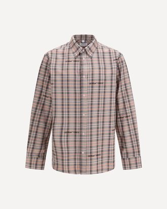 Off-white Flannel Shirt Male 48