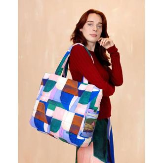 Oilily gewatteerde shopper Soleil multi