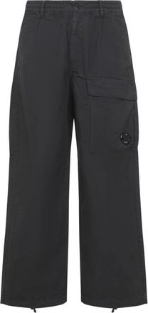 C.P. Company Cargo Pants - Heren - Wijde Broeken - Grijs - 2XL - Katoen - Broeken