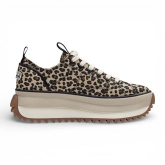 Tamaris Womens Platform Trainers Leopard Print Sneaker Shoes
