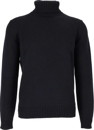 Slowear DV Turtleneck - Knitwear - Hombre - Azul - 2XL
