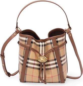 Burberry Mini Drawstring Bucket Bag
