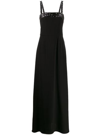Pucci sequin embellished dress - women - Silk - 38 - Black