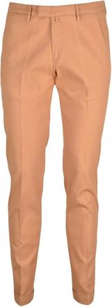 BRIGLIA 1949 Broeken, Heren, Oranje, W45, Katoen, Pantalone
