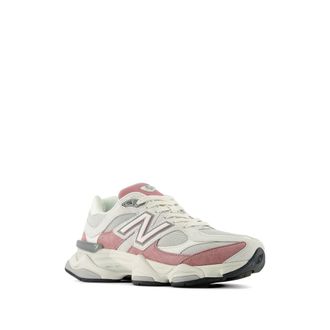 New Balance Mesh and Suede Colourblock Sneaker - Pink