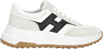 Hogan Low-Top Sneakers with Suede Accents and Iconic Logo