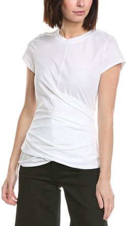 3.1 Phillip Lim Draped Short Sleeve T-Shirt