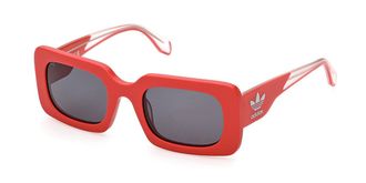 adidas OR0076 67A Mens Sunglasses Red Size 52
