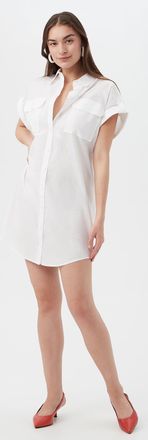 Trina Turk Bonsoir Short-Sleeve Shirt Dress