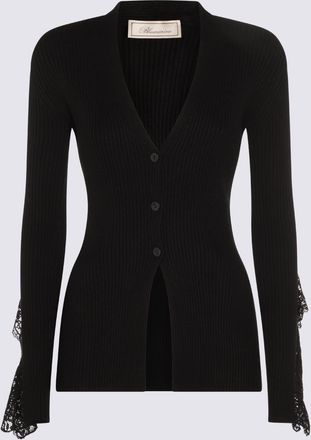 Blumarine Sweaters Blacks And Greys-Donna