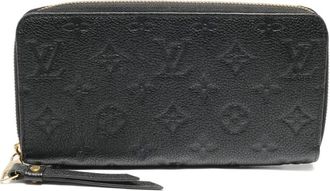 Louis Vuitton 2021-2025 Zippy Monogram Empreinte wallet - Zwart