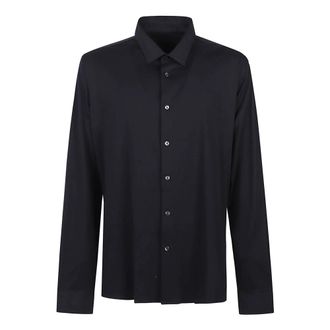 Roberto Ricci Design Formele Overhemden - Heren - Zakelijke Overhemden - Blauw - 2XL - Overhemden