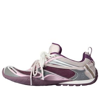 Balenciaga (WMNS) Balenciaga Radar Gradient Lines Sneaker Purple Grey Pink White 865704WSTGL5159
