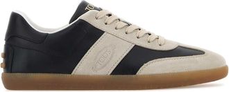 Tod's Two-tone Leather And Suede Sneakers