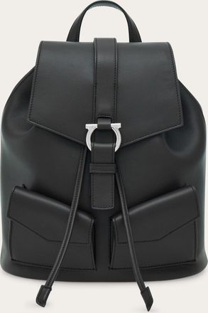 Ferragamo Women Backpack (M) Black