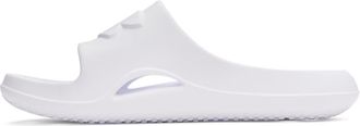 Under Armour Mens Locker V Slide Sandal, (100) White/White/White, 10 UK