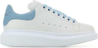 Alexander McQueen White Leather Sneakers