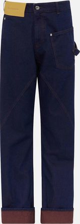 J.W.Anderson J. W. Anderson Turn Up Twisted Workwear Jeans
